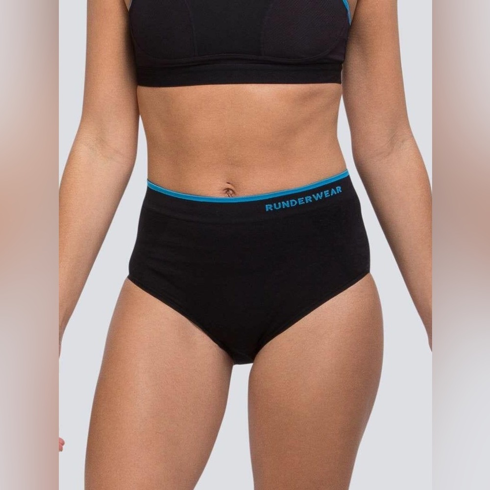 NEW Runderwear Runners Briefs Underwear Anti-Chafe Sz L 8 10 🏃🏻‍♀️
